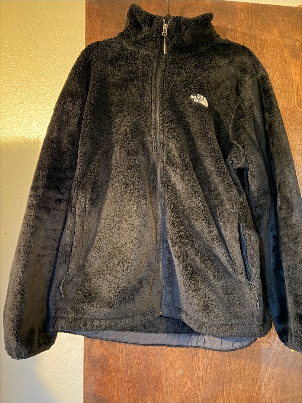 The North Face Black Fuzzy Full-Zip Jacket